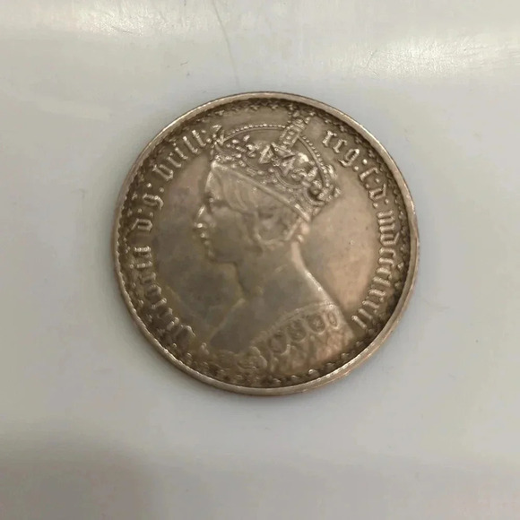 1872 Gothic Florin - Picture 1 of 2